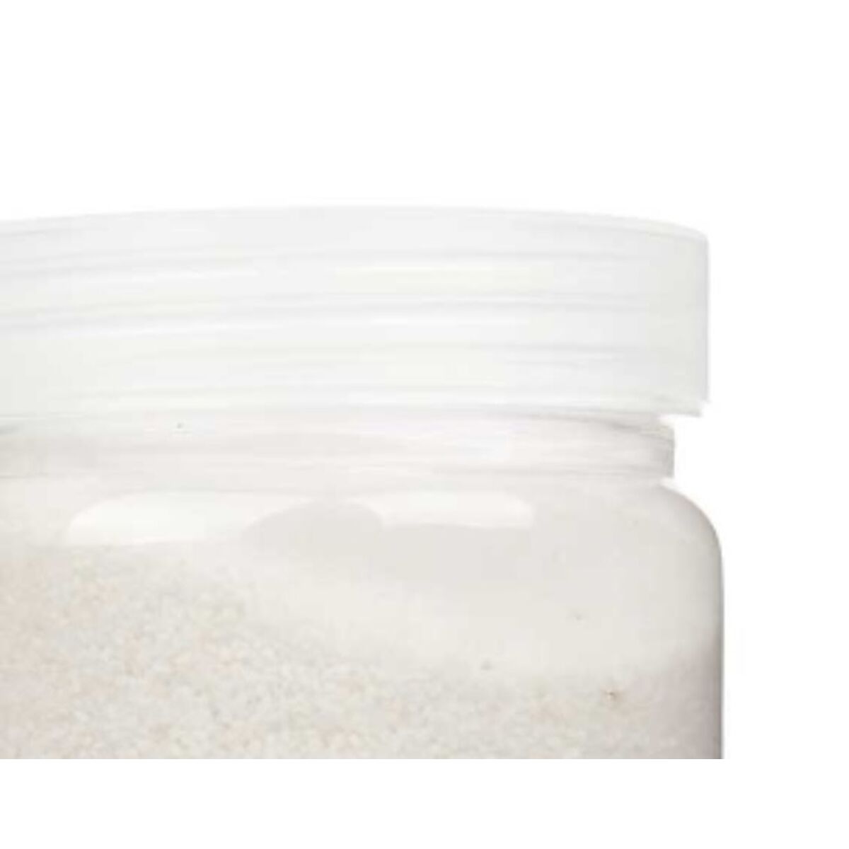 Dekorativ Sand Gift Decor Vit 700 g 6,2 x 15,3 x 6,2 cm 6,5 x 15,8 x 6,5 cm (12 antal) - 3