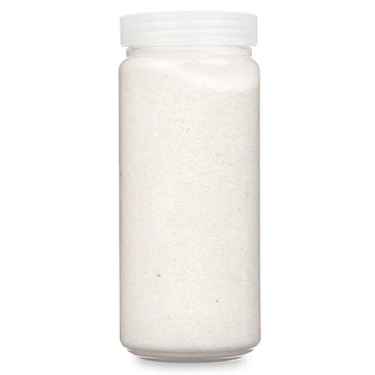 Dekorativ Sand Gift Decor Vit 700 g 6,2 x 15,3 x 6,2 cm 6,5 x 15,8 x 6,5 cm (12 antal) - 2