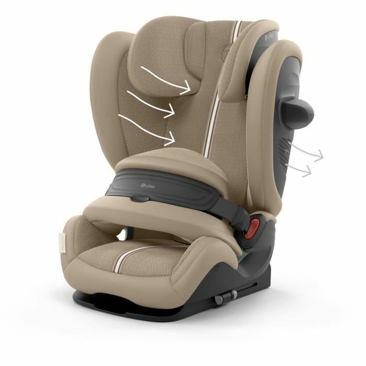Bilstol Cybex Pallas G2 Plus Beige ECE R129/04 Barn