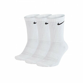 Sportstrumpor Nike SX7664 100 Vit 3 par