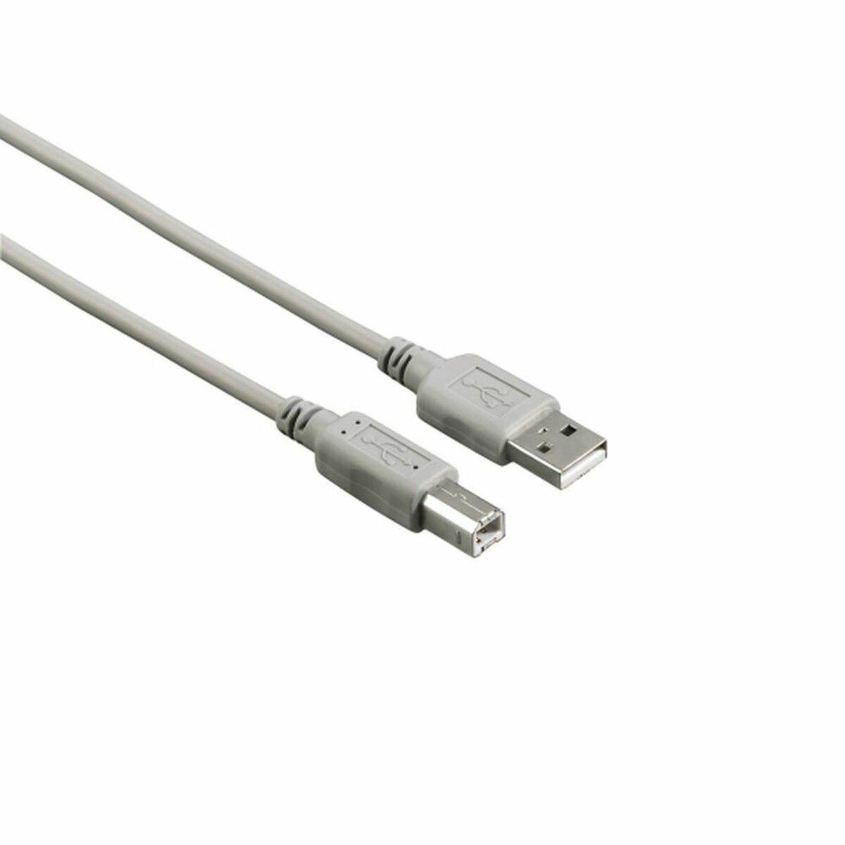 USB A till USB B Kabel Hama 00200900 1,5 m Grå - 2