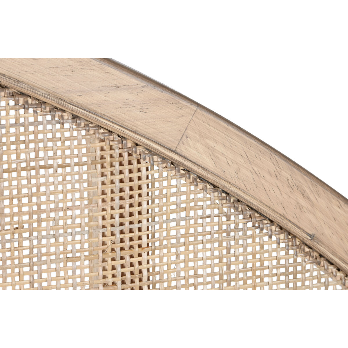 Sänggavel Home ESPRIT Naturell Gummiträ 180 x 3,5 x 120 cm - 3