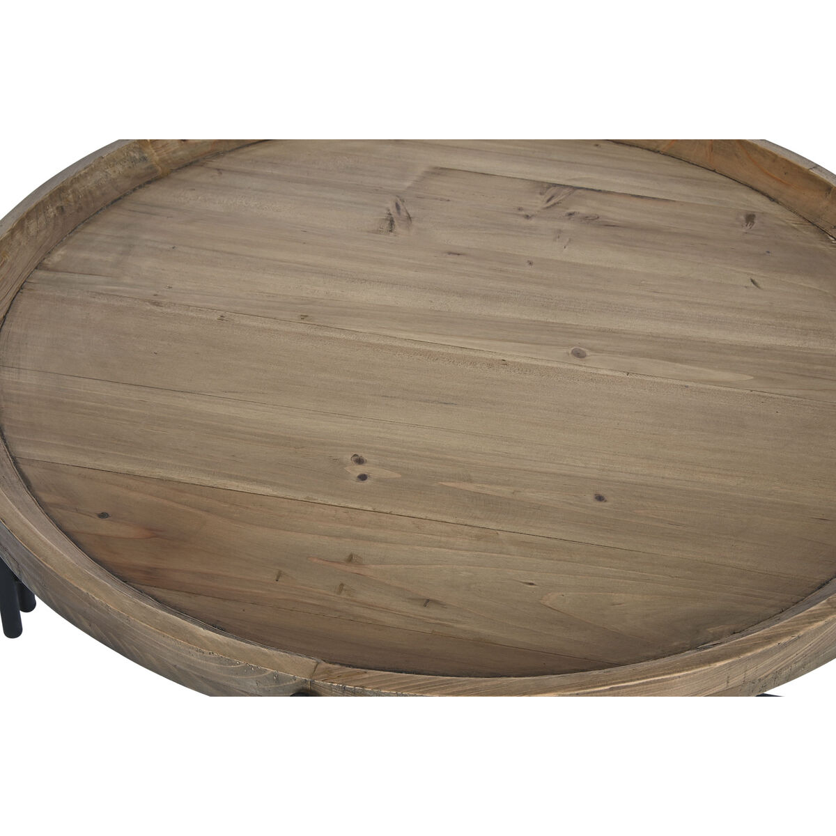 Soffbord Home ESPRIT Trä Metall 90 x 90 x 45 cm - 3