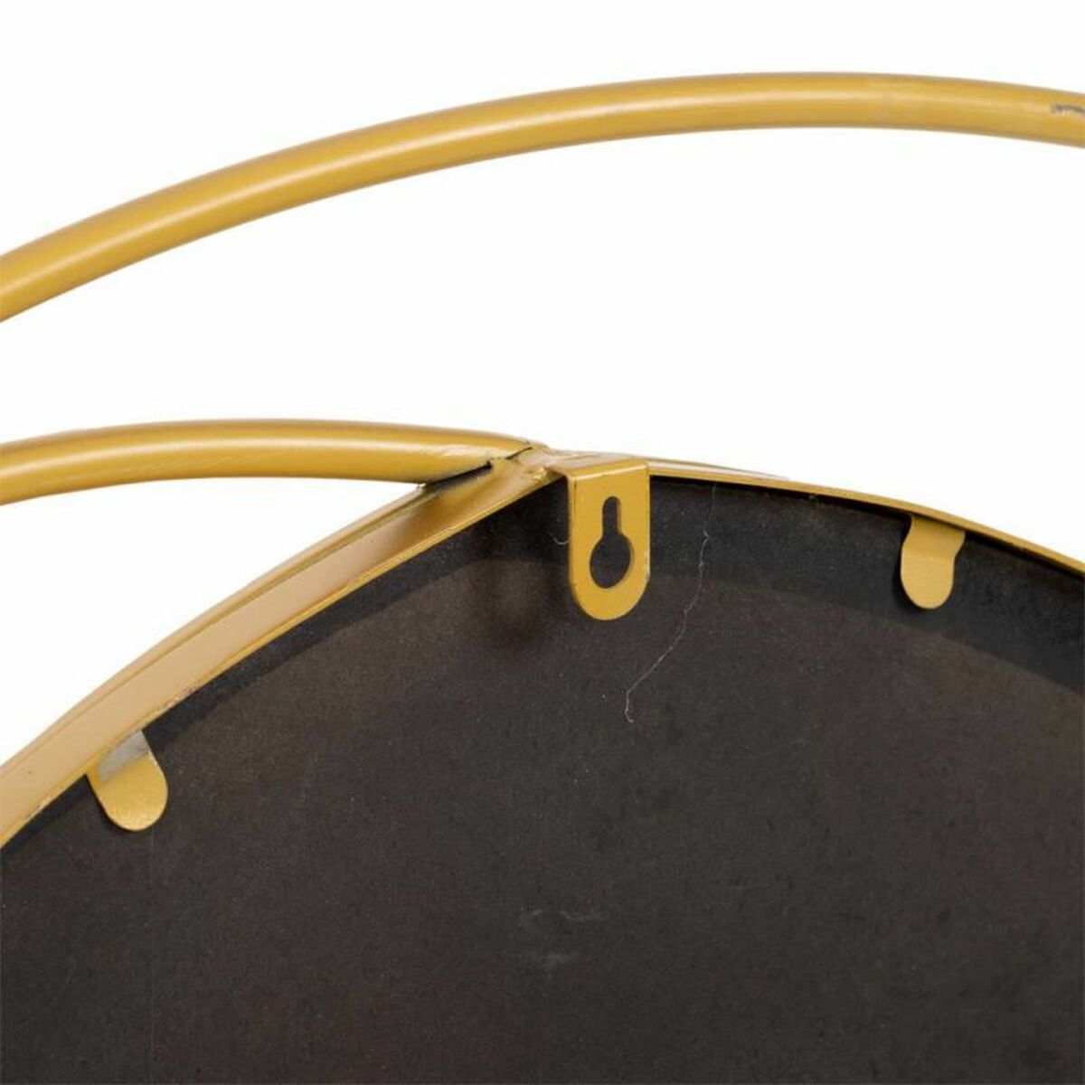 Väggspegel Alexandra House Living Gyllene 91 x 2 x 91 cm Cirklar - 5