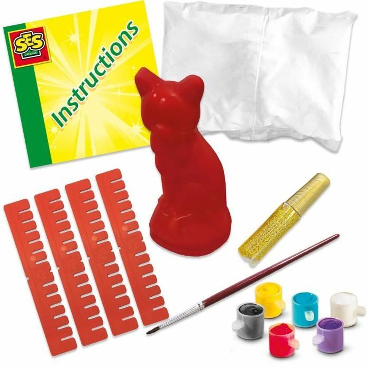 Ritningsset SES Creative Cat - 5