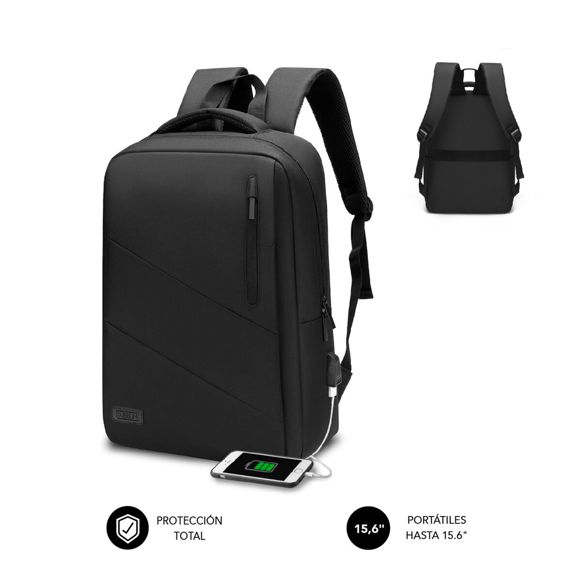 Laptopfodral Subblim SUB-BP-2BL2002