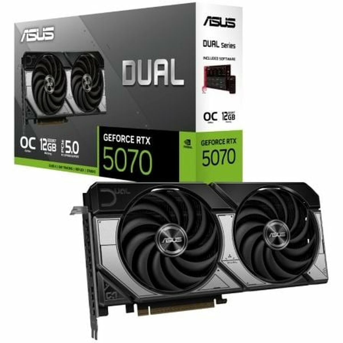 Grafikkort Asus 90YV0M17-M0NA00 nvidia geforce rtx 5070 12 GB GDDR6