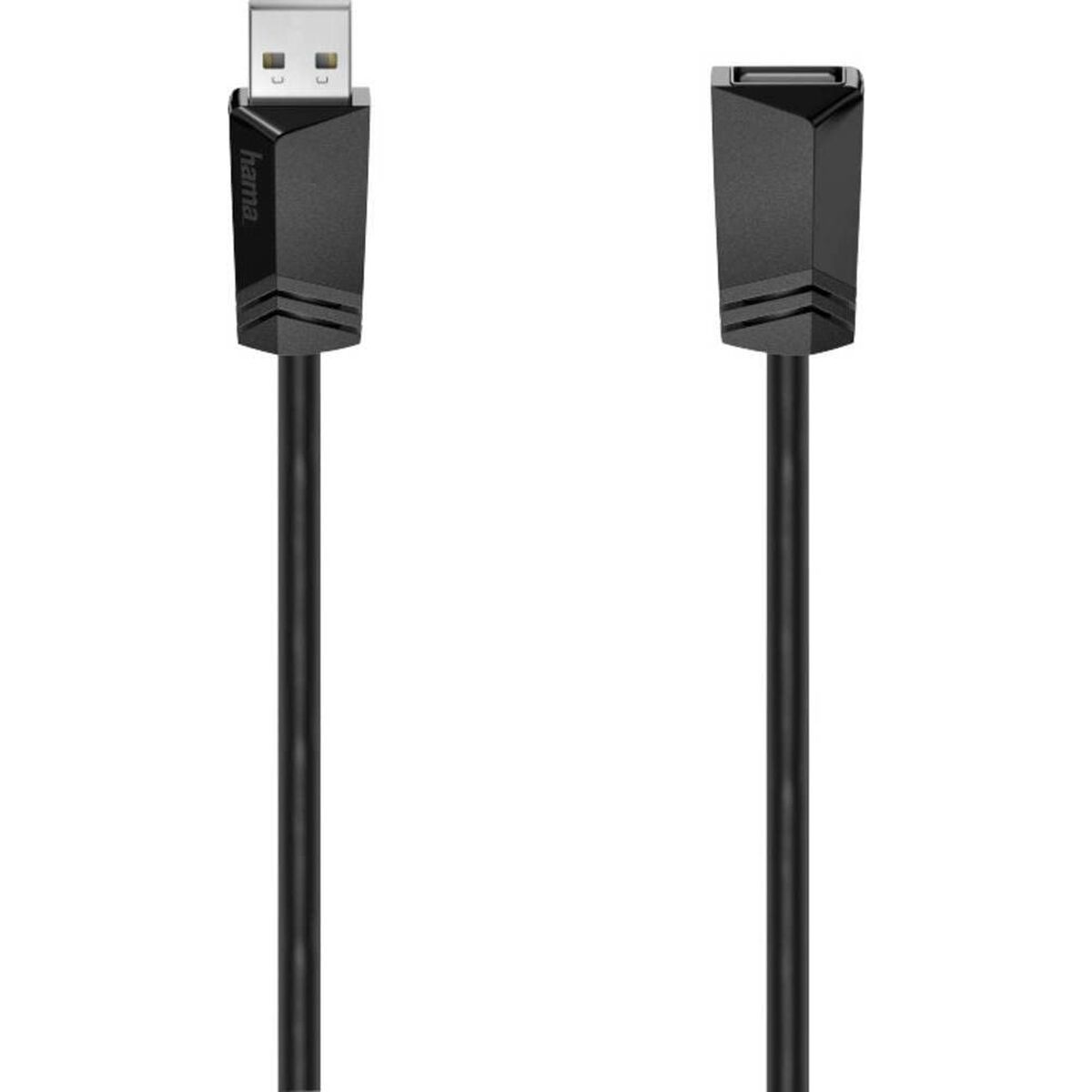Skarvsladd USB Hama 00200619 1,5 m Svart - 4