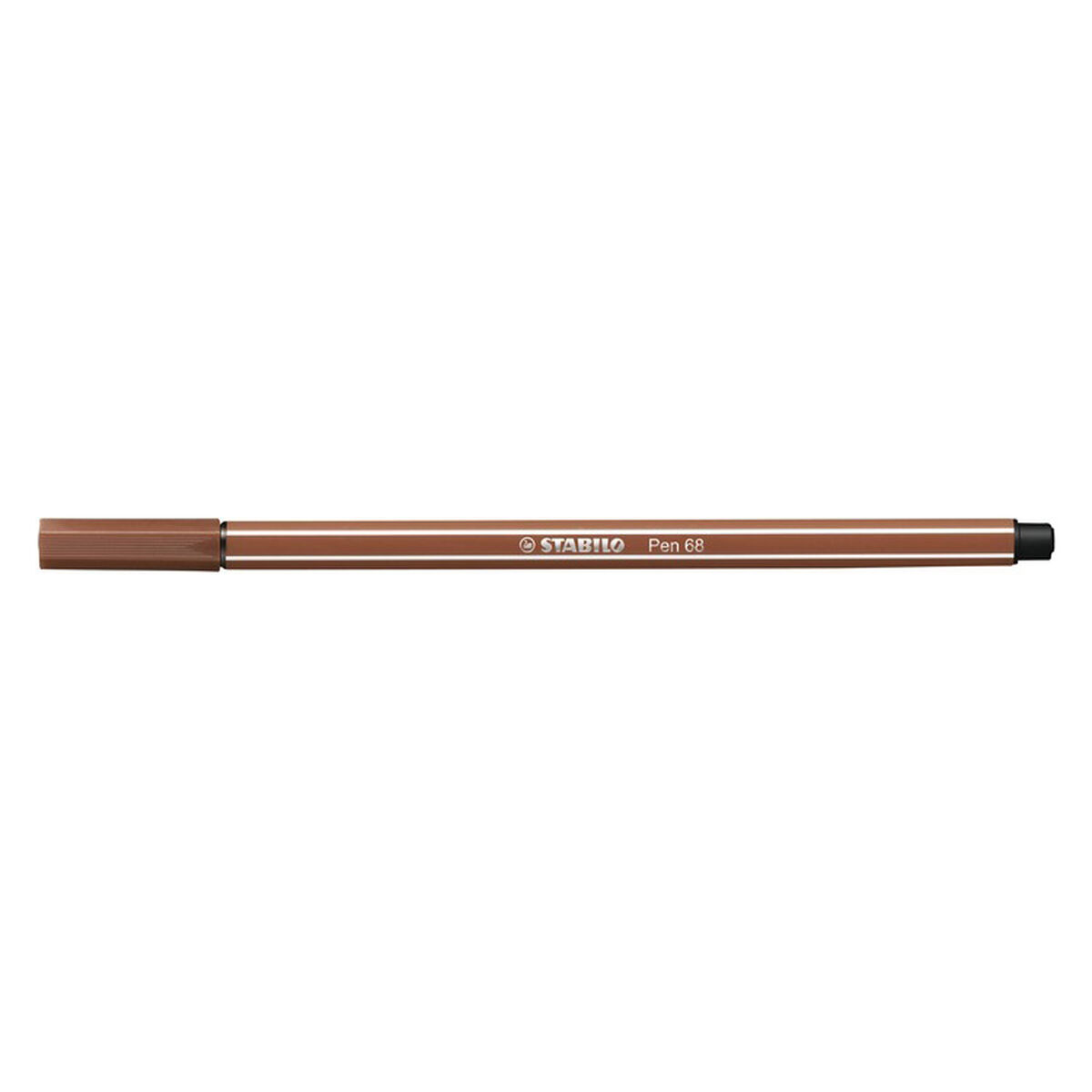Tuschpennor Stabilo Pen 68 Sanguina Brun (10 Delar) - 2