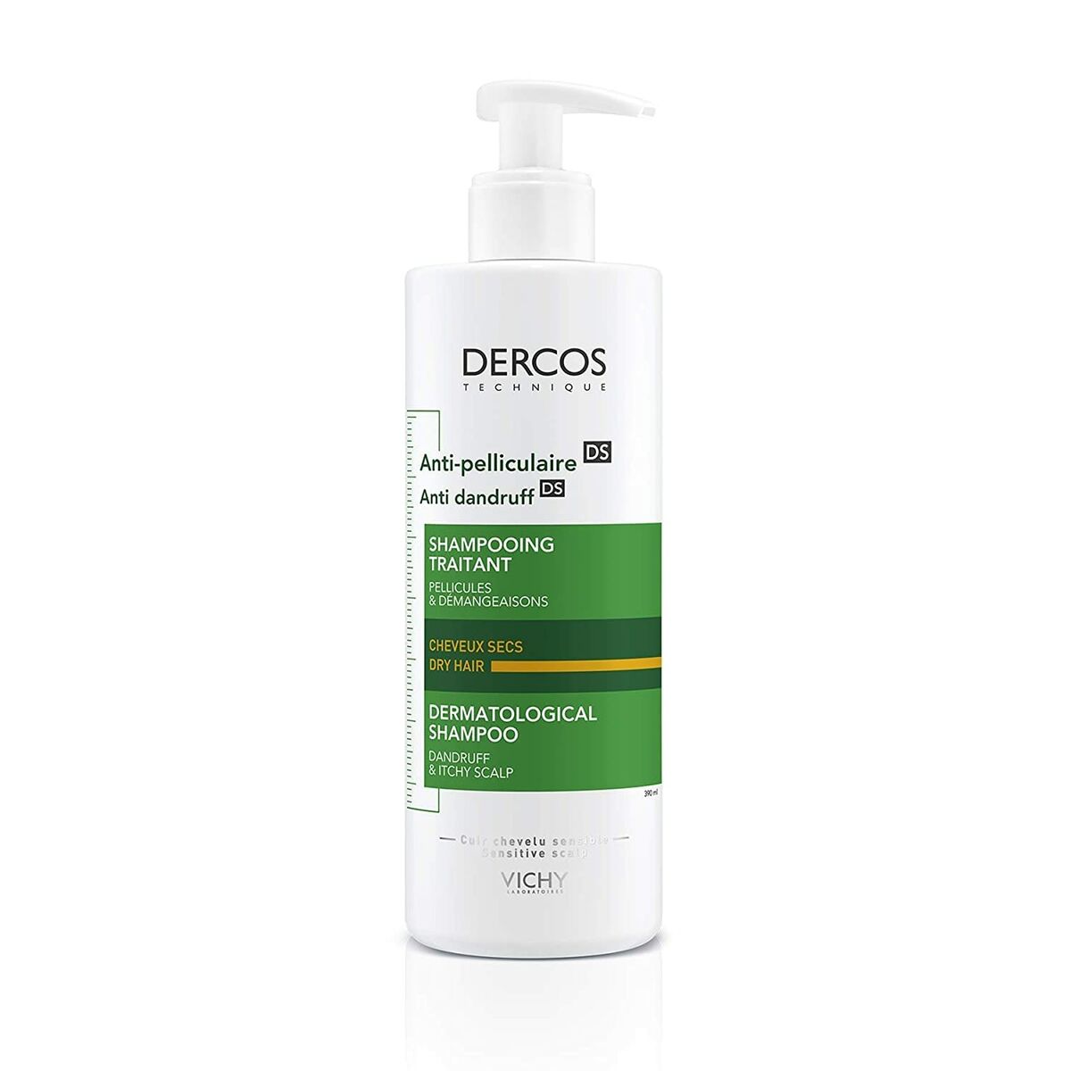 Anti-mjäll schampo Vichy Dercos 390 ml 400 ml Torrt hår