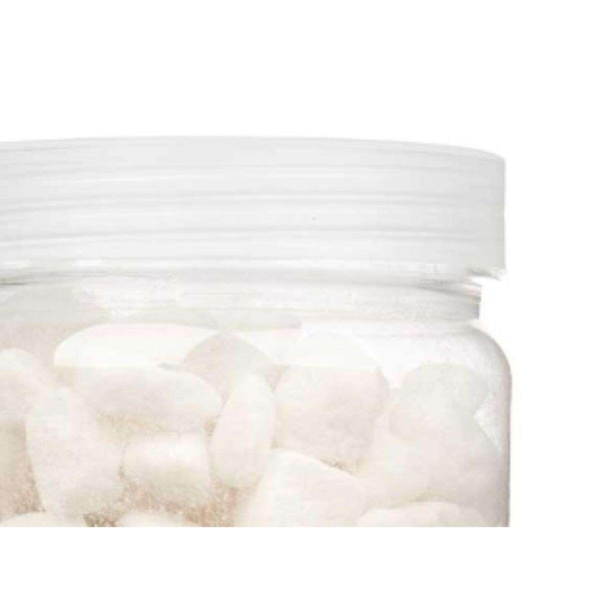 Dekorativa stenar Gift Decor Vit 8 - 15 mm 700 g 6,2 x 15,3 x 6,2 cm 6,5 x 15,8 x 6,5 cm (12 antal) - 3