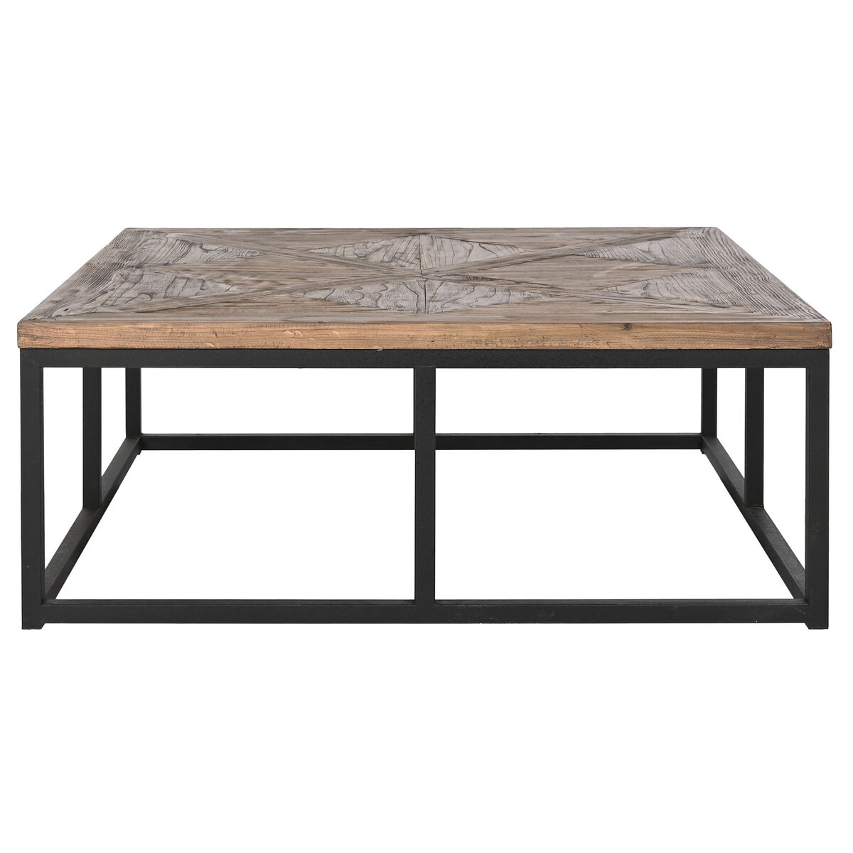 Soffbord Home ESPRIT Trä Metall 120 x 120 x 45 cm - 3