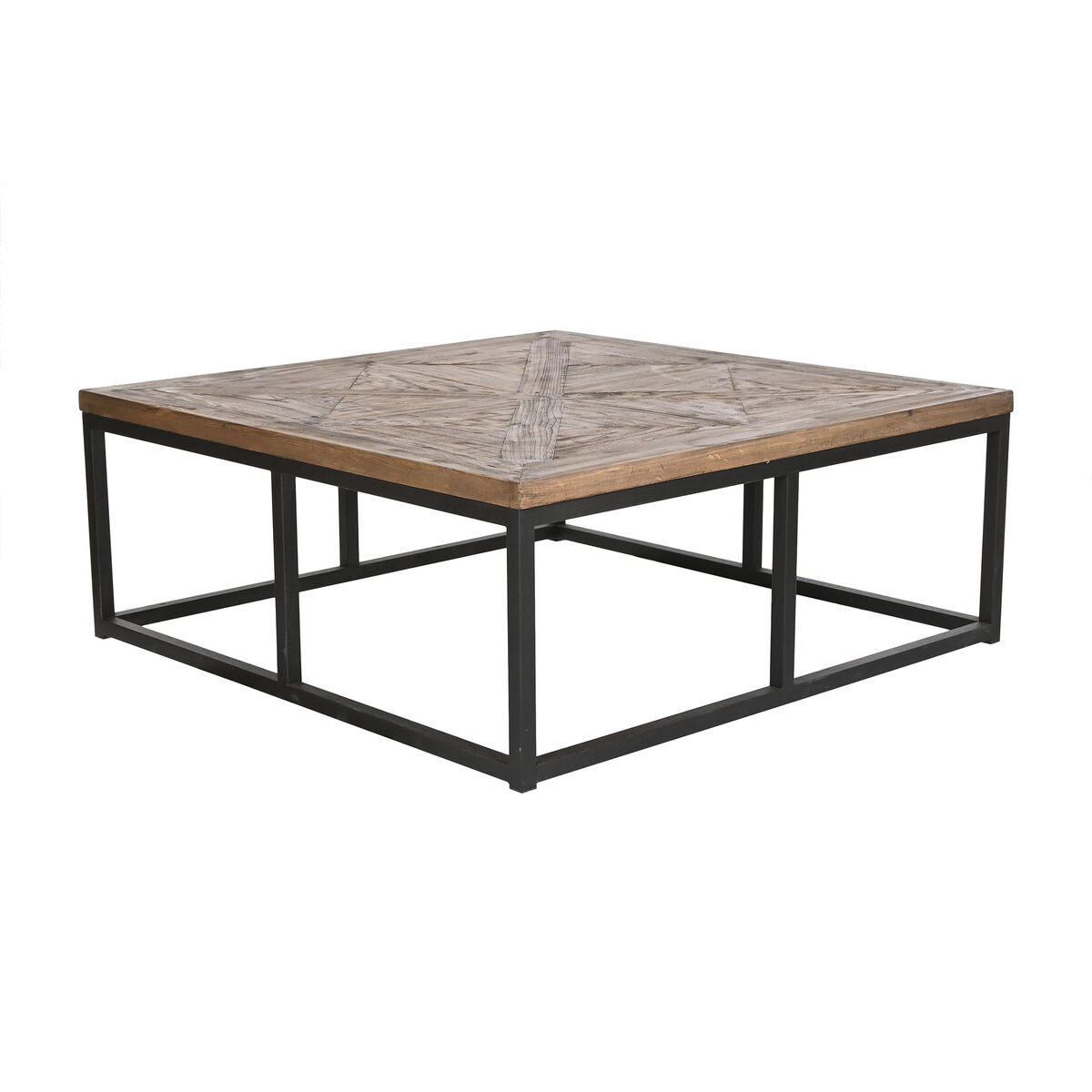 Soffbord Home ESPRIT Trä Metall 120 x 120 x 45 cm - 2