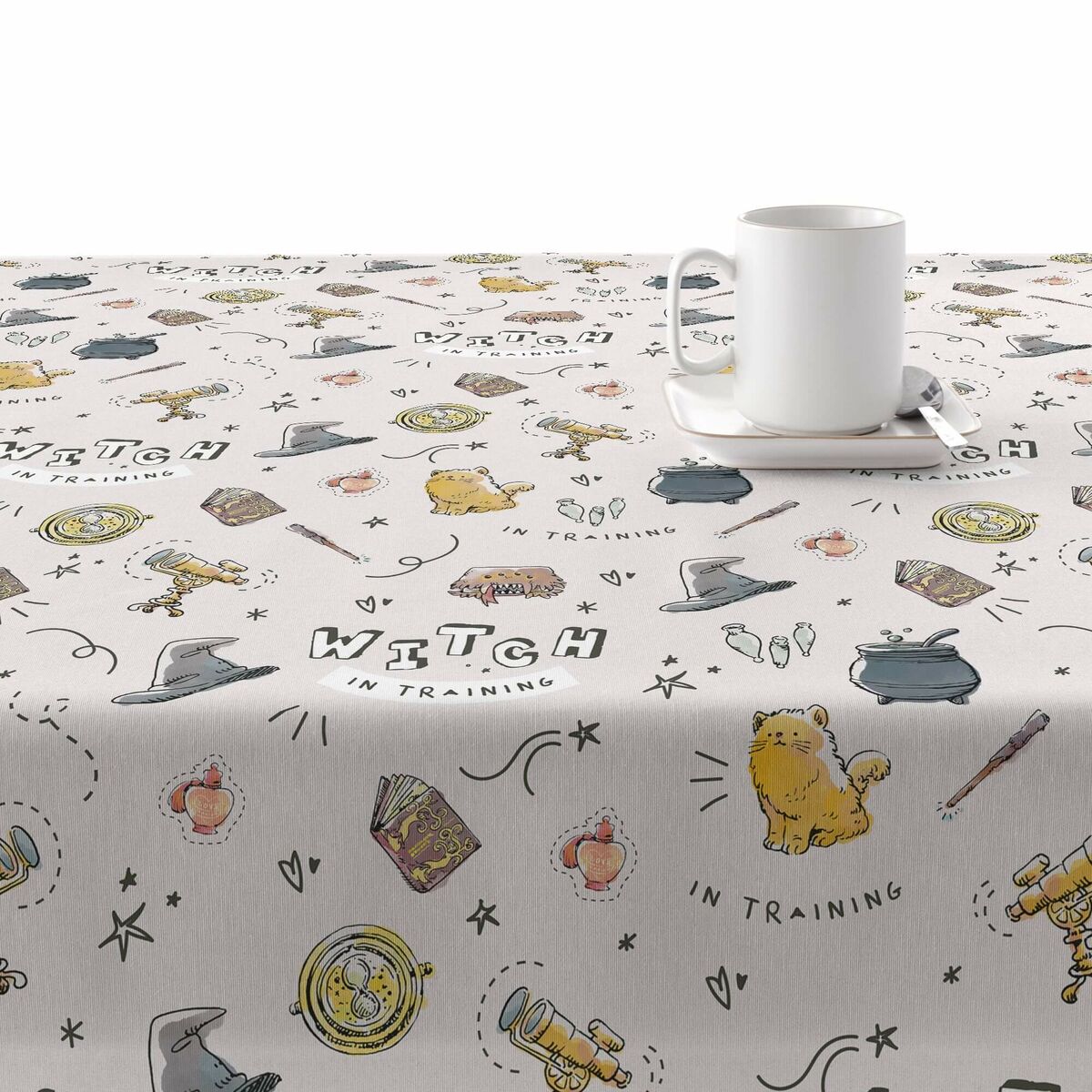 Fläckresistent bordsduk i harts Belum Multicolour 300 x 150 cm - 2