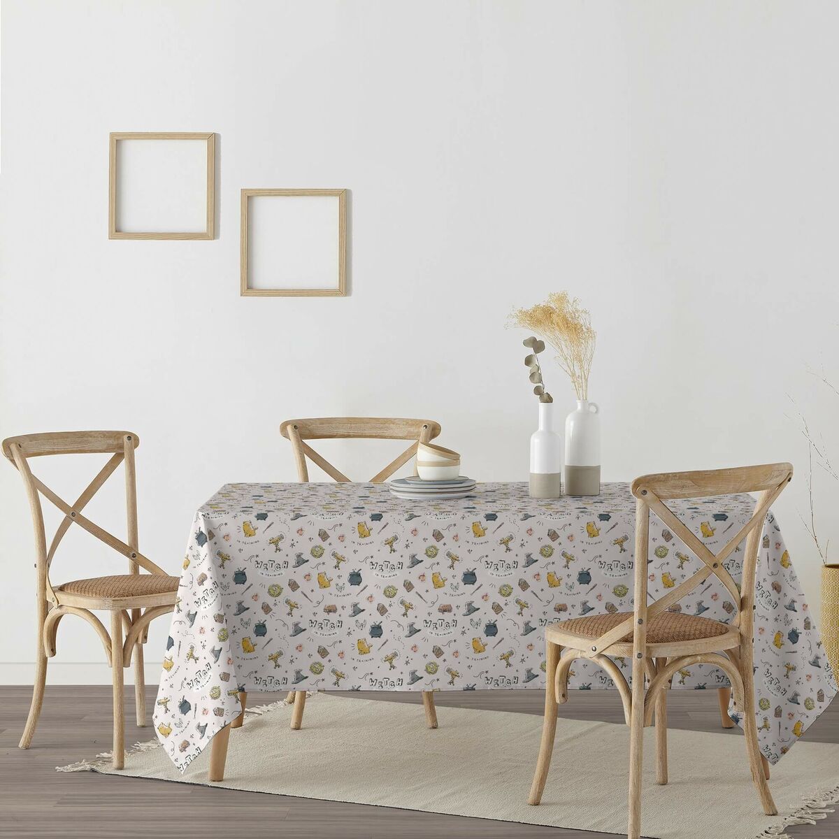 Fläckresistent bordsduk i harts Belum Multicolour 300 x 150 cm - 3