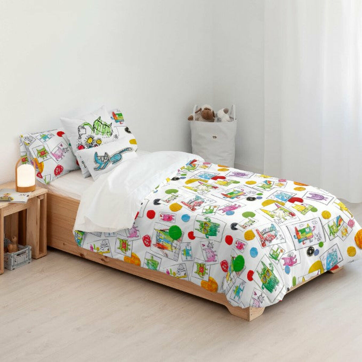 Påslakan Decolores Indiana Multicolour 175 Trådar 155 x 220 cm - 2