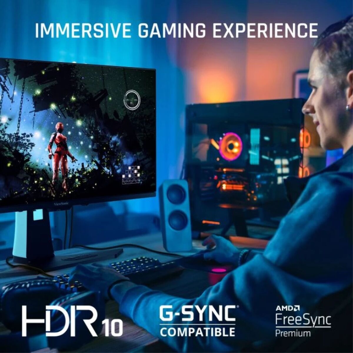 Monitor Gaming ViewSonic XG272-2K-OLED 27" 2K Quad HD - 3