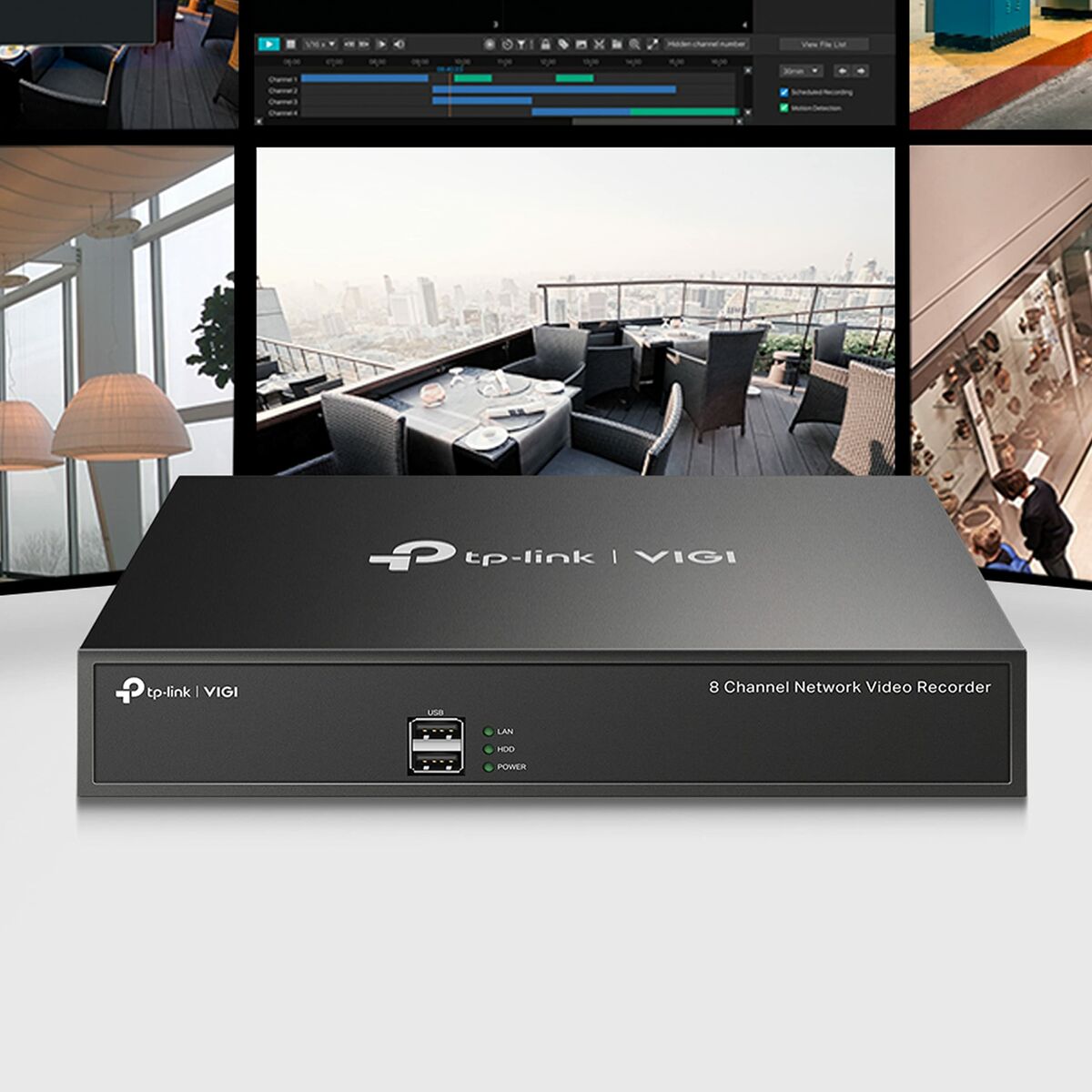 Nätverksvideoinspelare TP-Link VIGI NVR1008H - 7