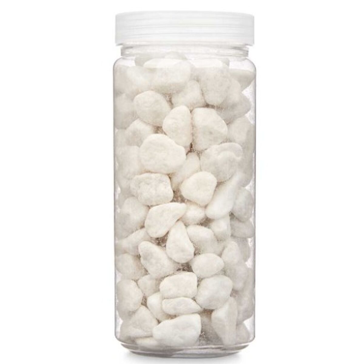 Dekorativa stenar Gift Decor Vit 10 - 20 mm 700 g 6,2 x 15,3 x 6,2 cm 6,5 x 15,8 x 6,5 cm (12 antal) - 2