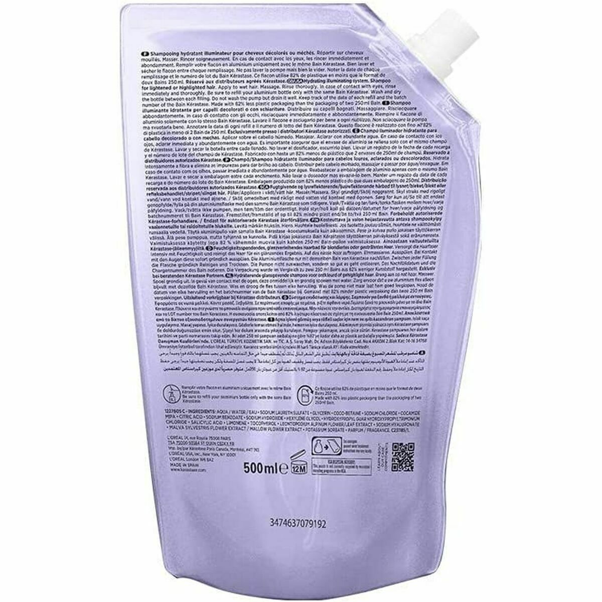 Schampo Kerastase Blond Absolu 500 ml - 2