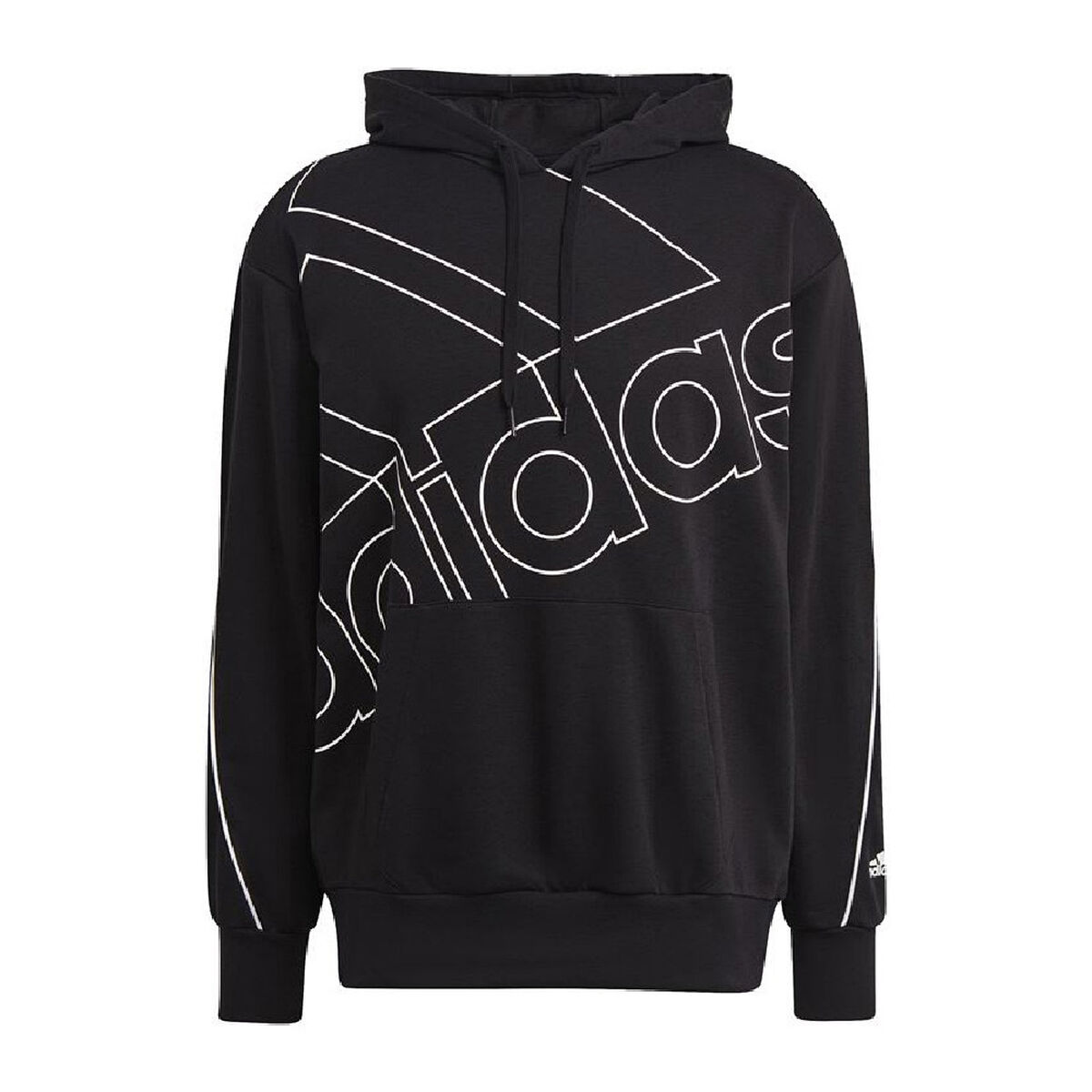 Tröja med huva Herr Adidas Giant Svart - 7
