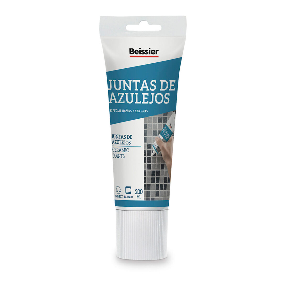 Förnyare av fogar Beissier 70261-001 Vit 200 ml Kakel
