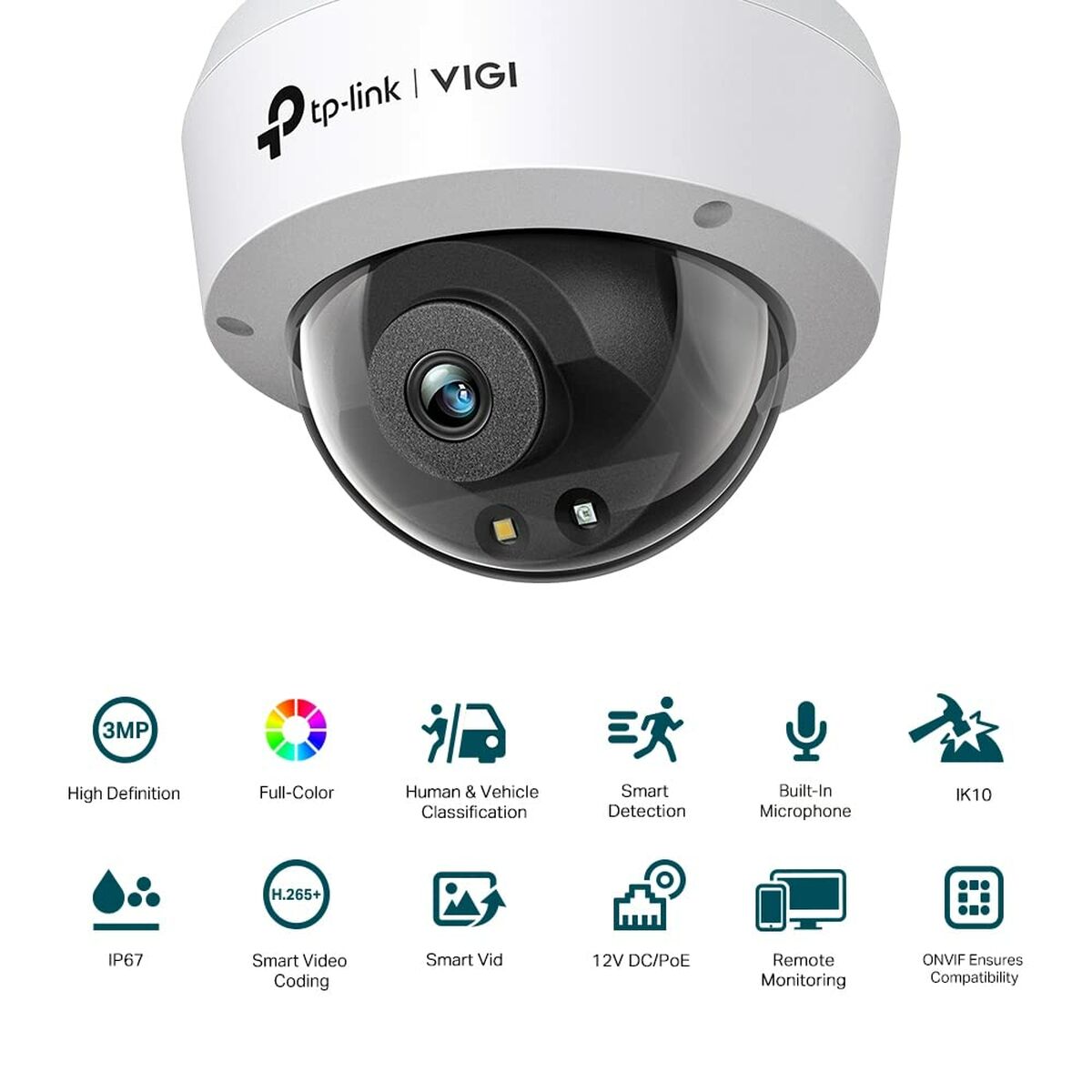 Övervakningsvideokamera TP-Link VIGI C230 - 2