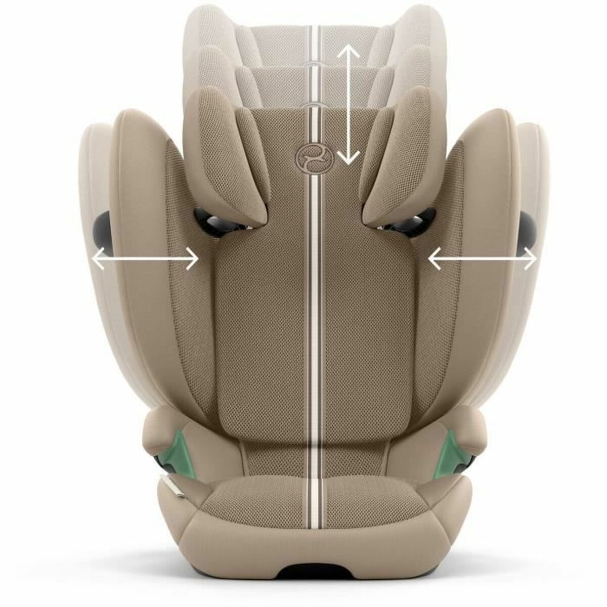 Bilstol Cybex Solution G2 i-Fix Plus Beige II (15-25 kg) Barn ECE R129 - 3
