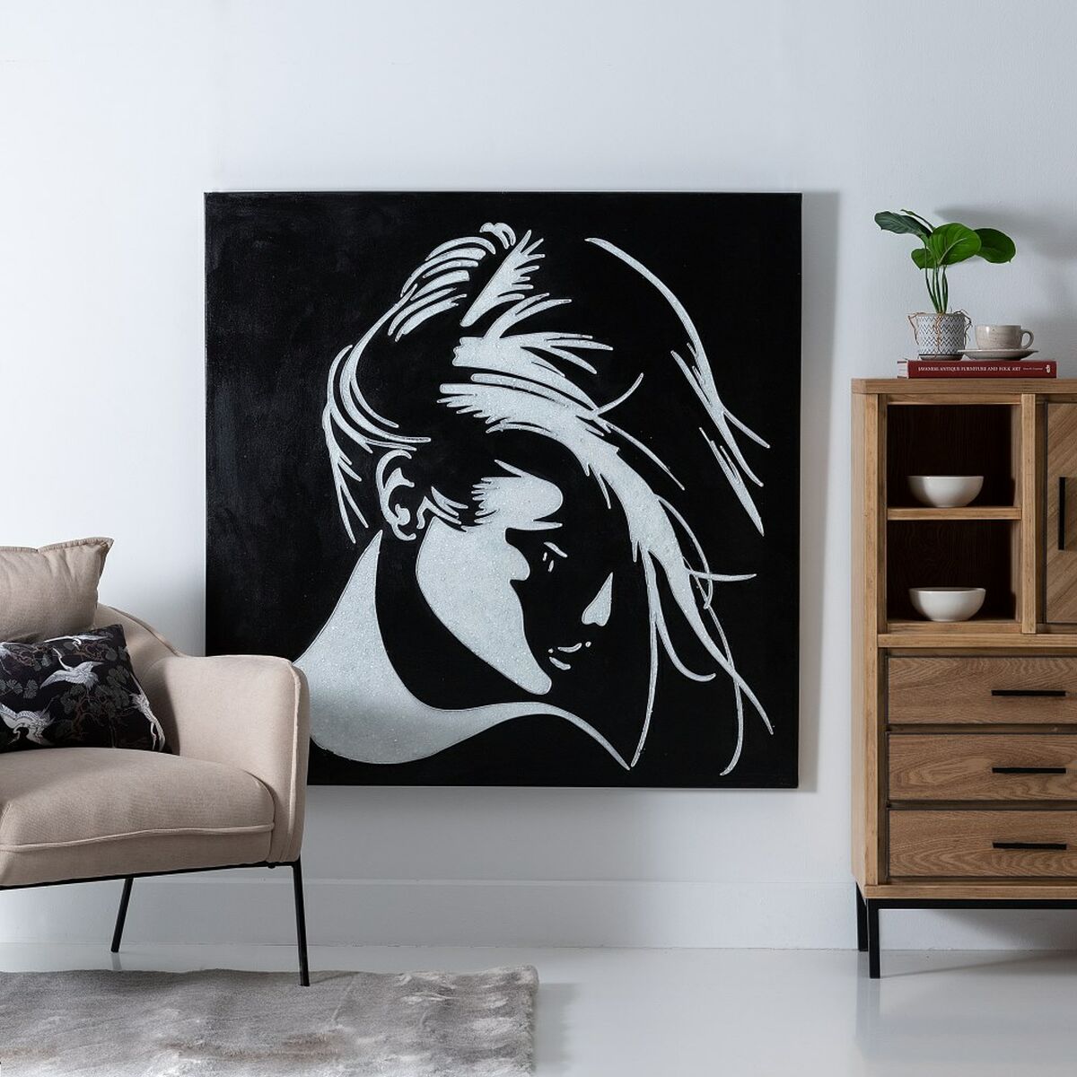 Kanvas Kanvas 120 x 2,8 x 120 cm - 5