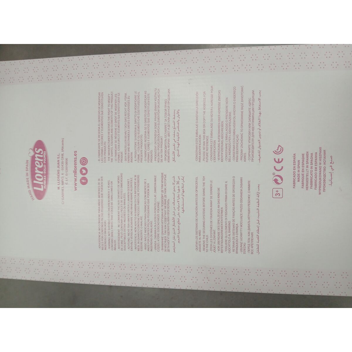 Bebisdocka Llorens 40 cm - 7