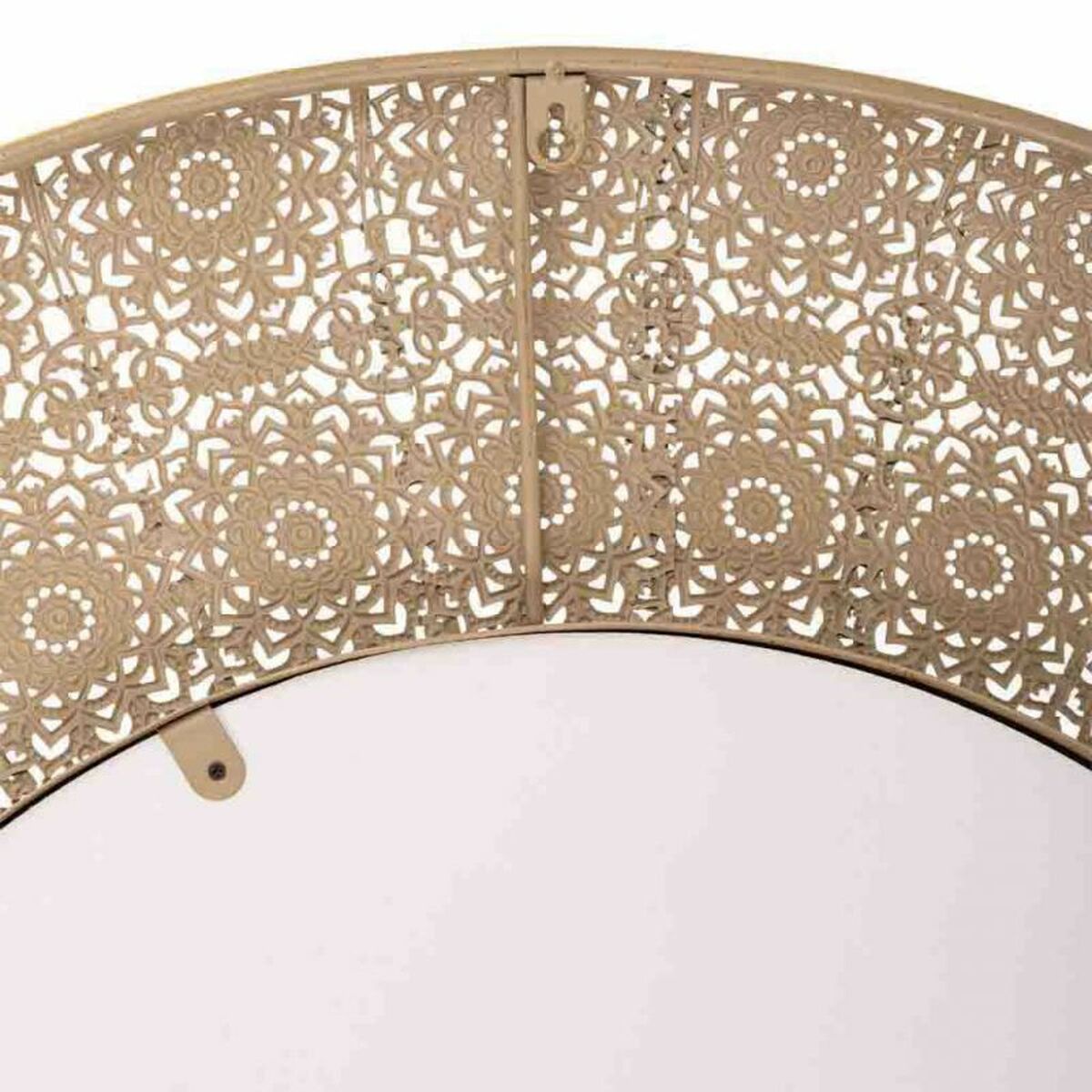 Väggspegel Alexandra House Living Gyllene 4 x 83 x 83 cm Cirklar - 5