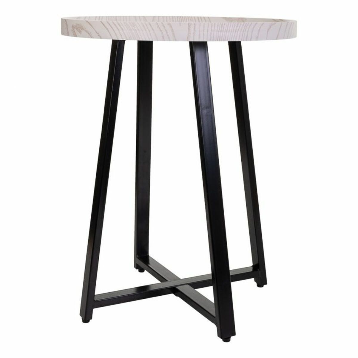 Soffbord Alexandra House Living Vit Järn Trä MDF 45 x 57 x 45 cm - 2