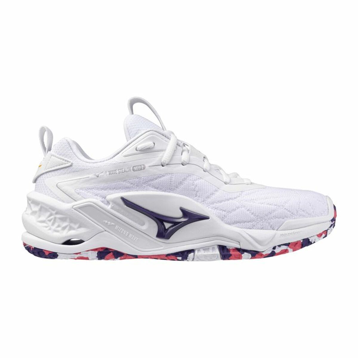 Sportskor Mizuno Wave Stealth Neo 2 Mujer Vit Kvinna - 2