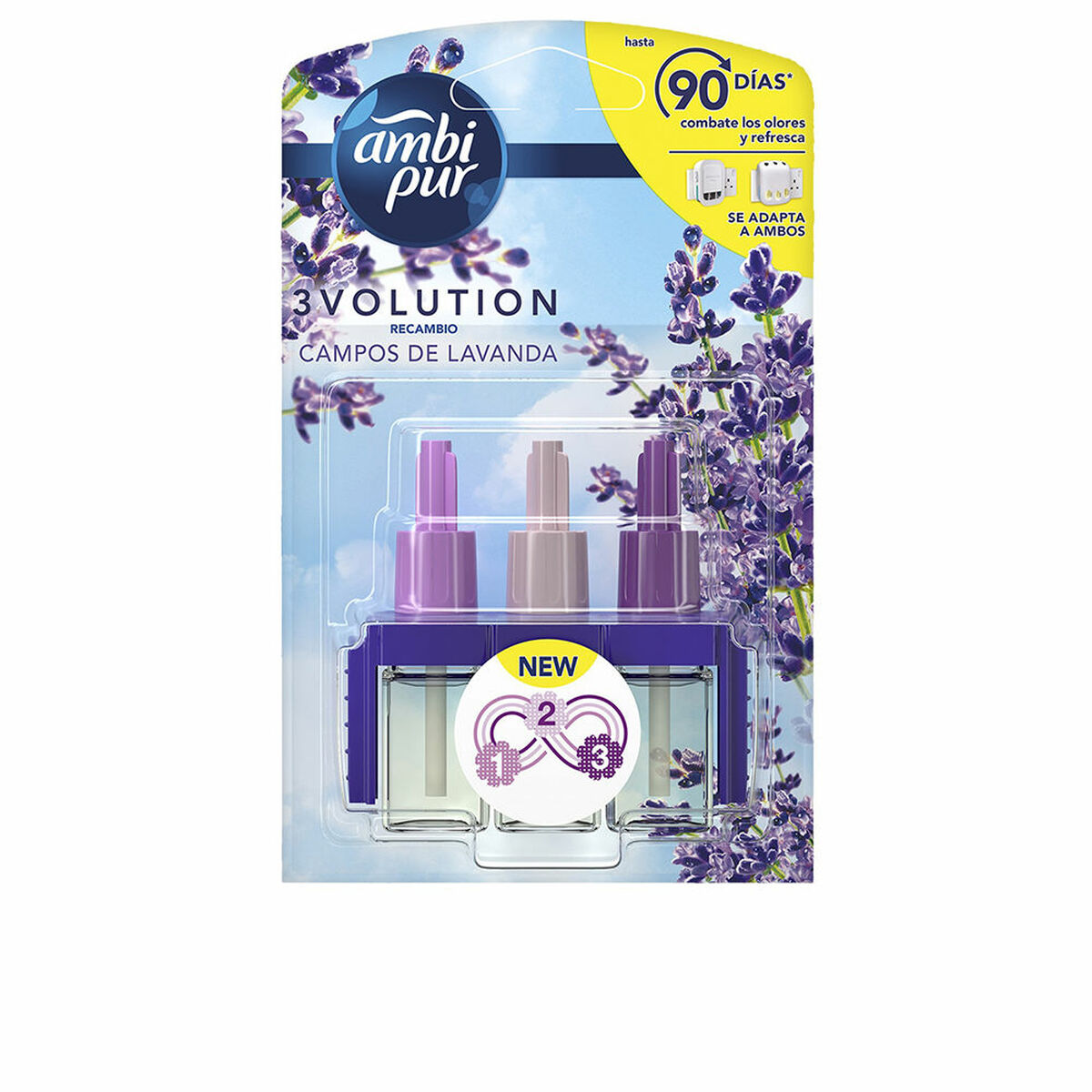 Refill Till Luftfräschare Ambi Pur 3VOLUTION Lavendel 21 ml