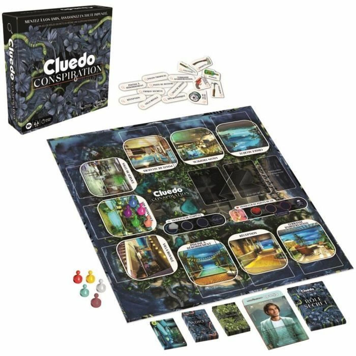 Sällskapsspel Cluedo Conspiration (FR) - 9
