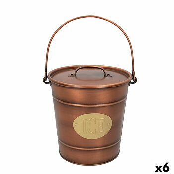 Ishink Aktive Ice Koppar Galvaniserat stål 5 L 26,5 x 25,5 x 23,5 cm (6 antal)