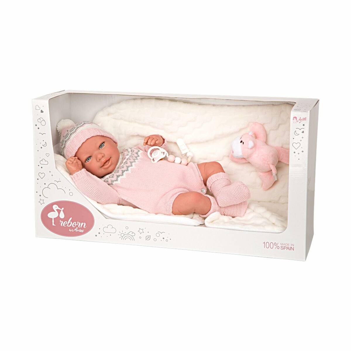 Återfödda dockor Arias Anais 45 cm - 2
