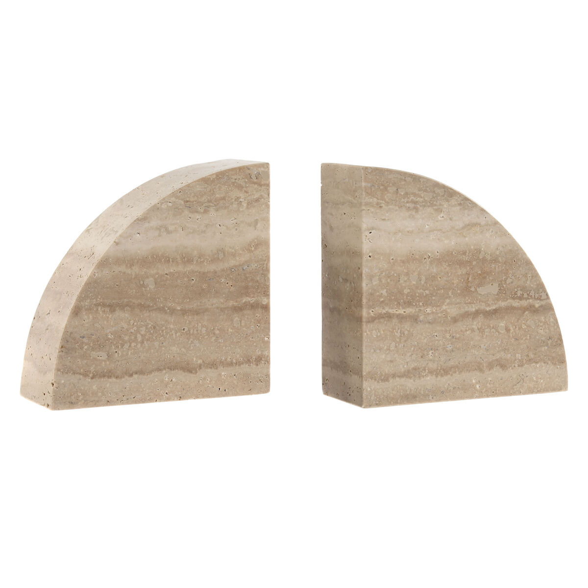 Könyvtámasz Home ESPRIT Brun Marmor 24,5 X 5 X 12,3 cm