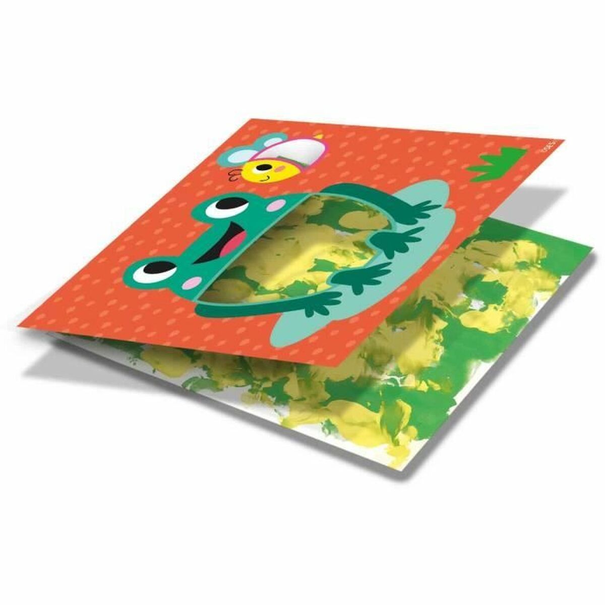 Ritningsset SES Creative Eco Finger Paint Cards - 5