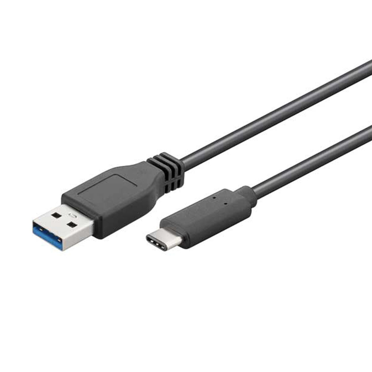 USB A till USB-C Kabel EDM 51247 Svart 1 m - 2