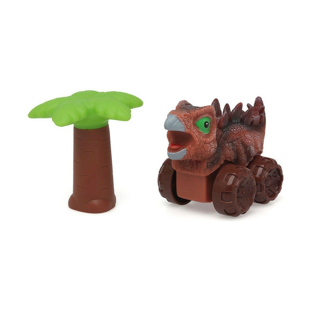 Liten leksaksbil Dinosaur Series 20 x 12 cm Brun