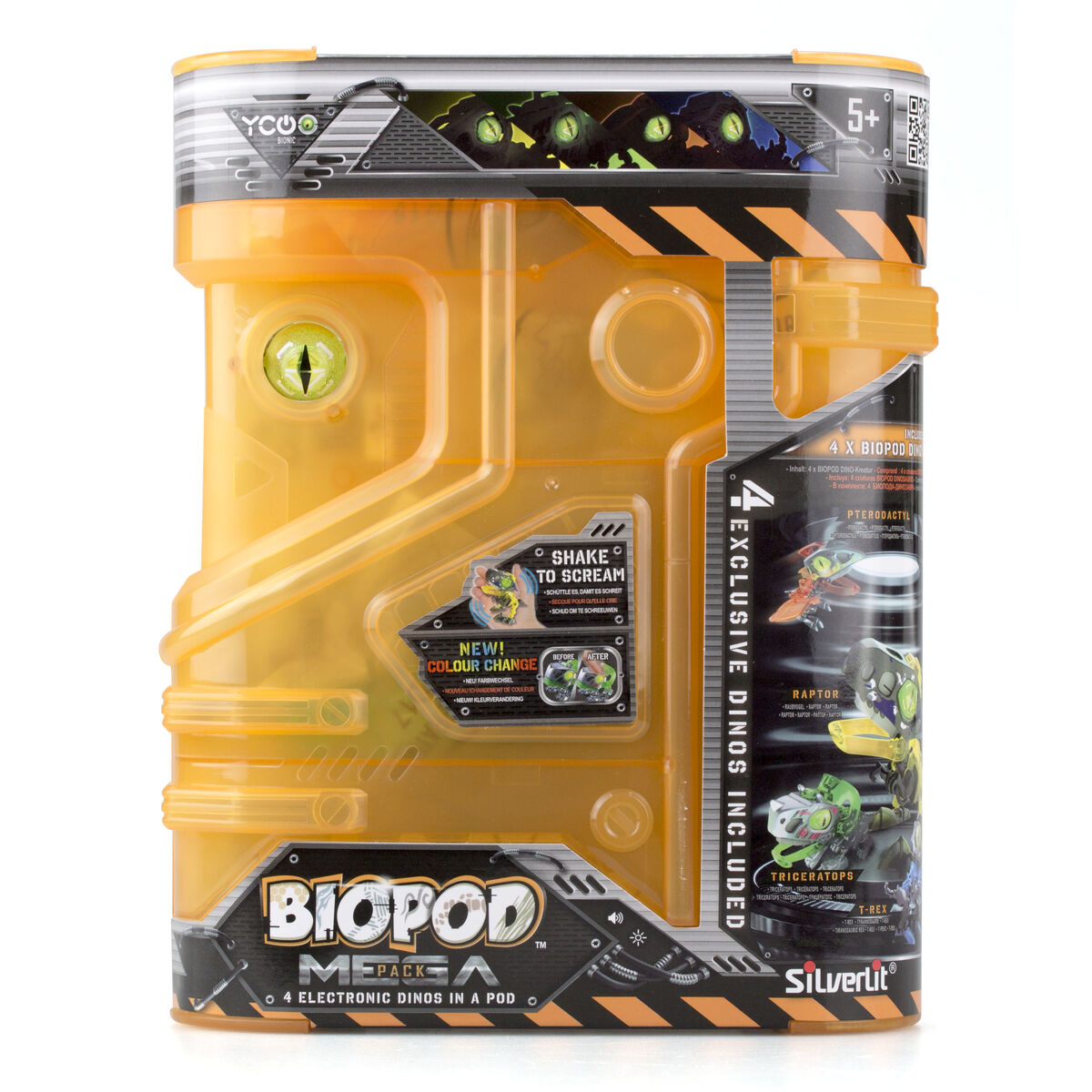 Dinosaurie Silverlit Mega Dino Biopod 4 antal - 8