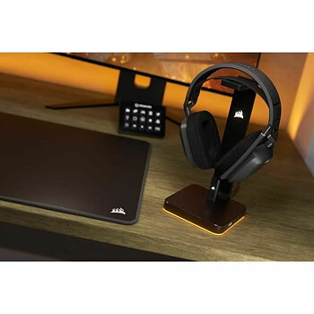 Hörlurar med Mikrofon Corsair CA-9011295-EU Svart Grå Multicolour