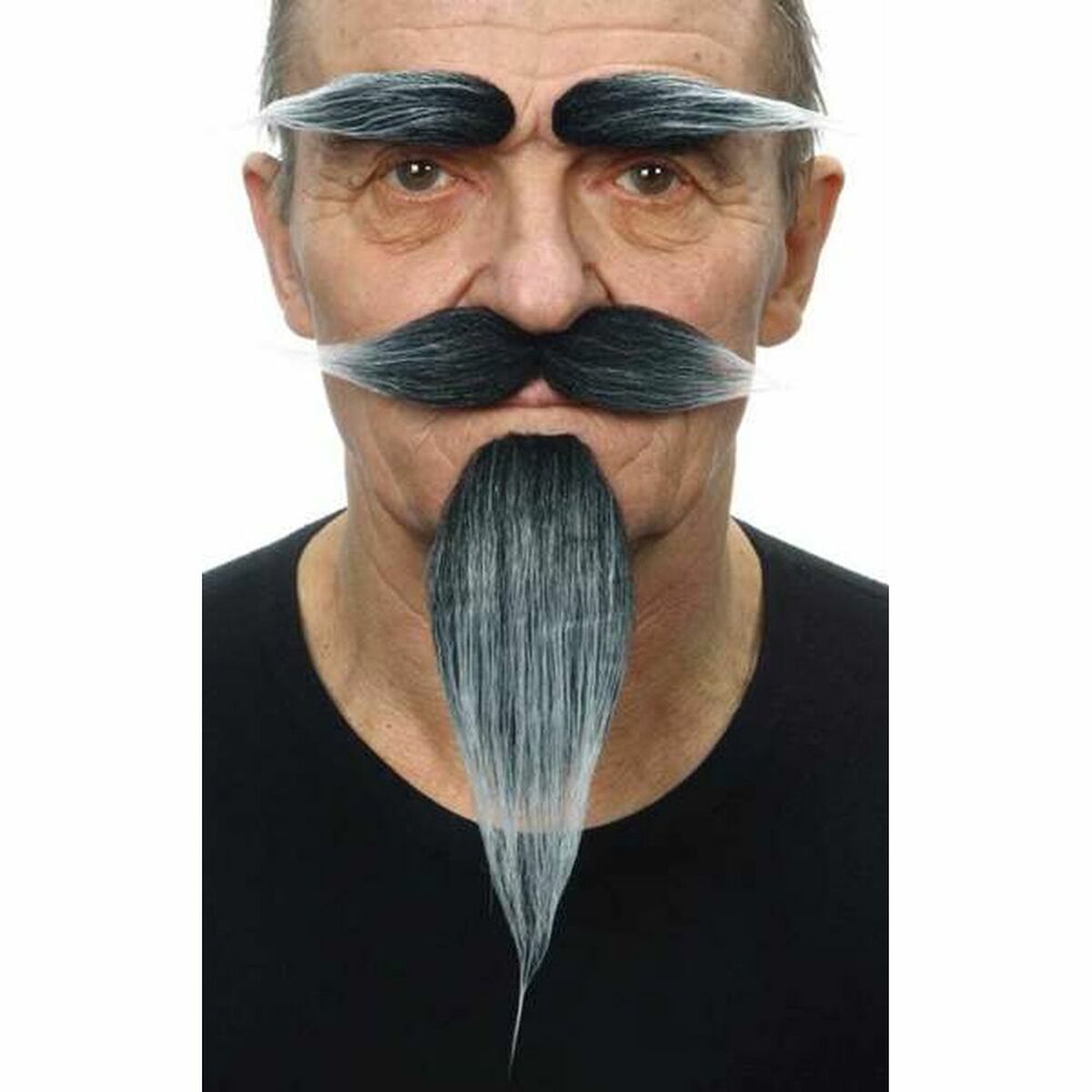 Mustasch My Other Me Grå - 5