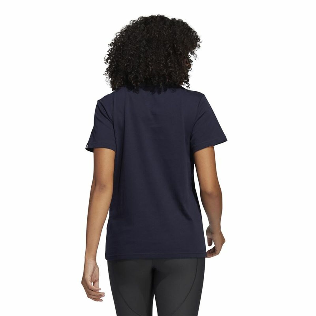 T-shirt med kortärm Dam Adidas Farm Print Graphic Mörkblå - 3
