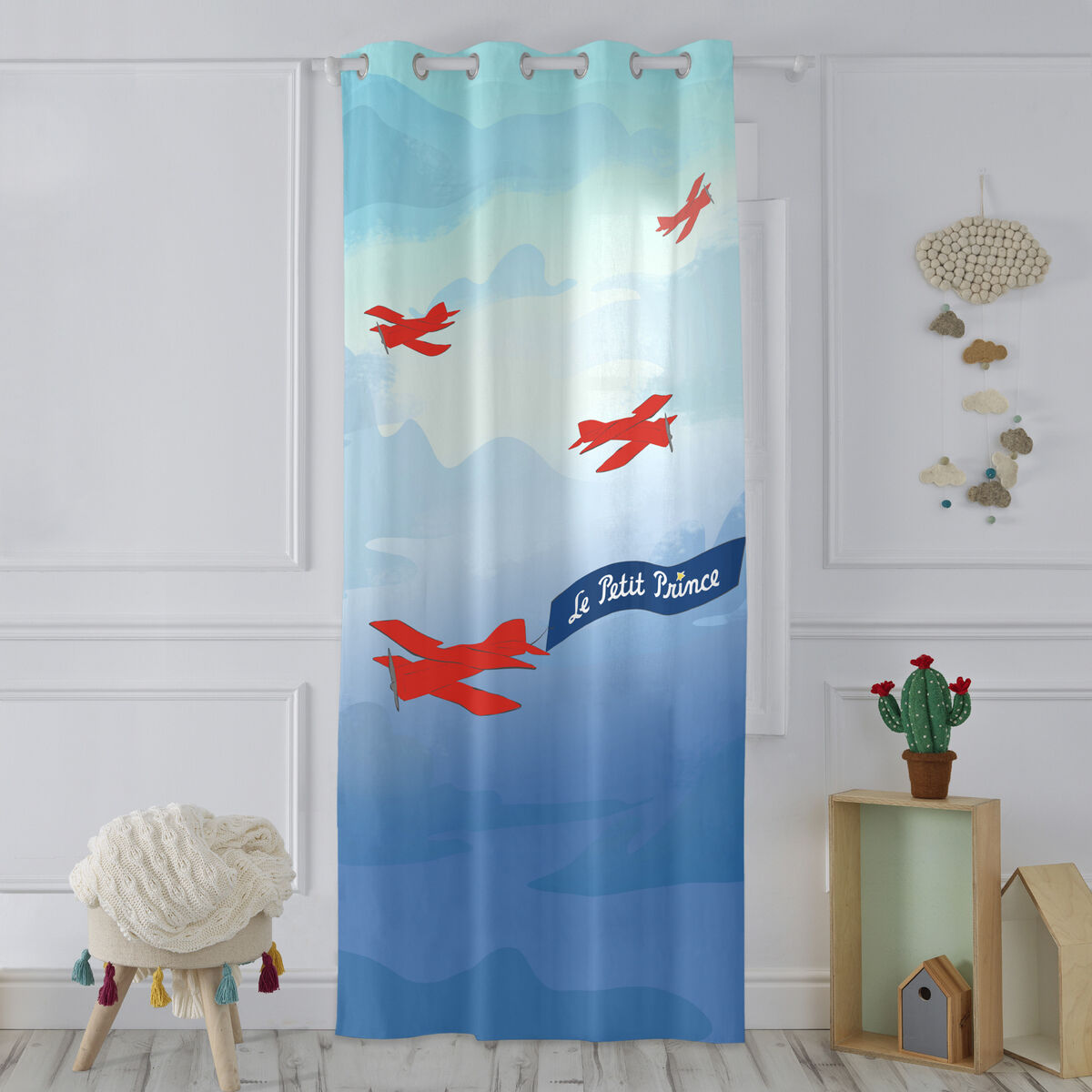 Gardin HappyFriday LE PETIT PRINCE Multicolour 140 x 265 cm