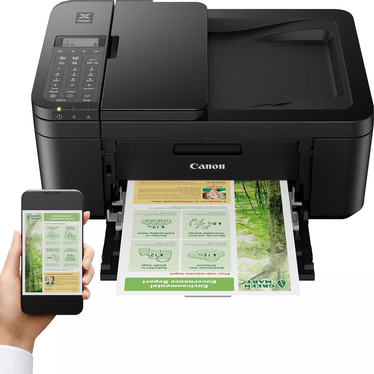 Multifunktionsskrivare Canon Pixma TR4750I - 3