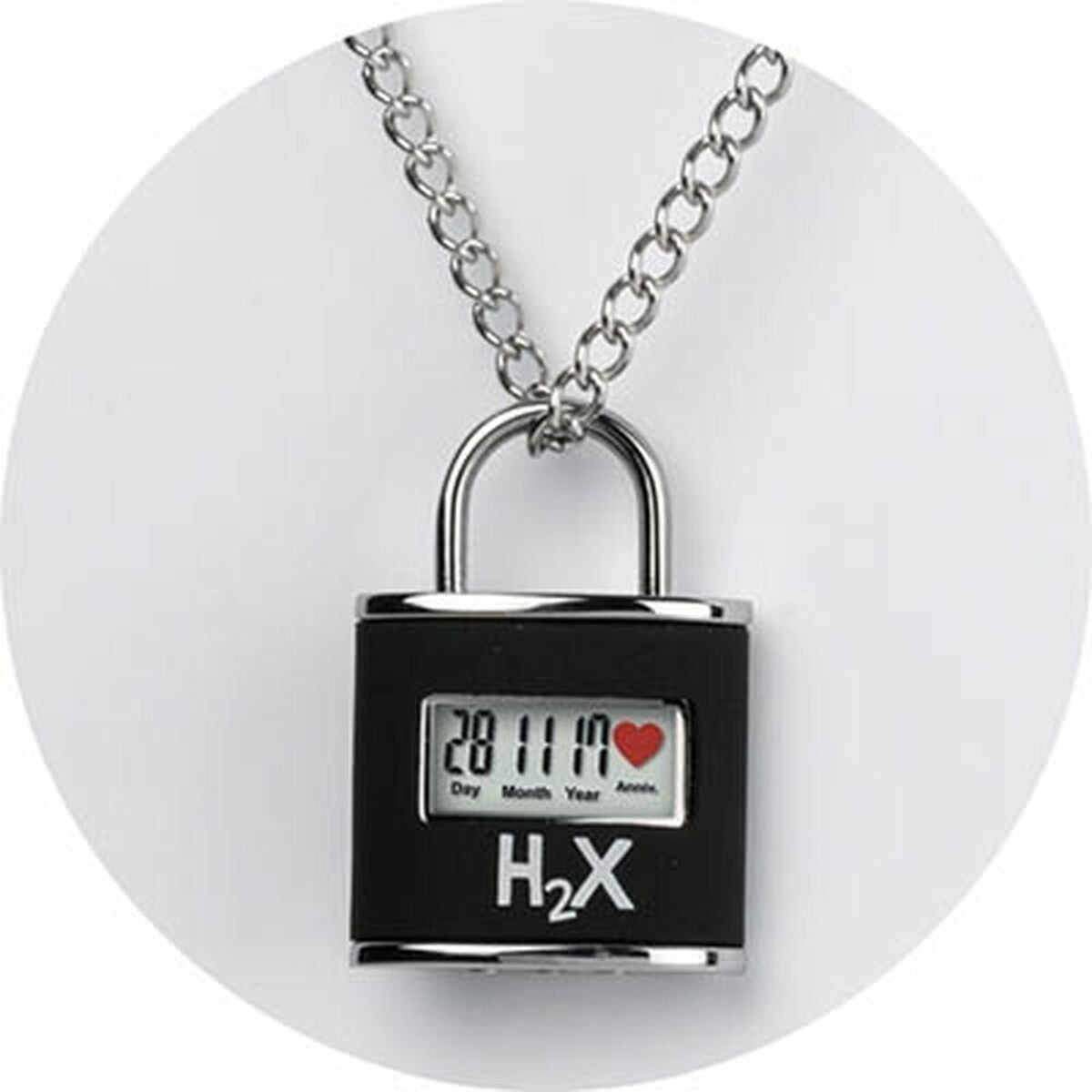 Damklocka H2X IN LOVE - ANNIVERSARY DATA ALARM - 3