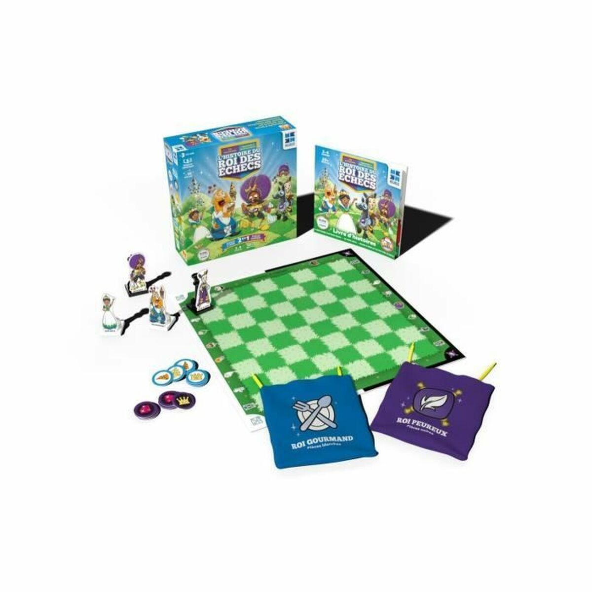 Utbildningsspel Megableu L'histoire du Roi des Échecs - 2