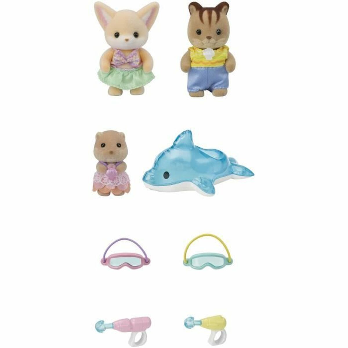 Tillbehör till dockhus Sylvanian Families 5749 Nursery Friends Pool Fun trio - 5